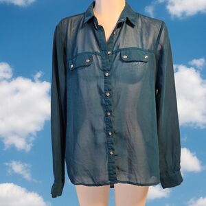 Sheer‎ Blouse - Size Small